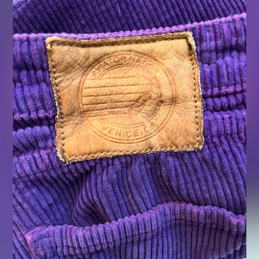 Aviator Nation Purple Corduroy Shorts - Picture 11 of 11